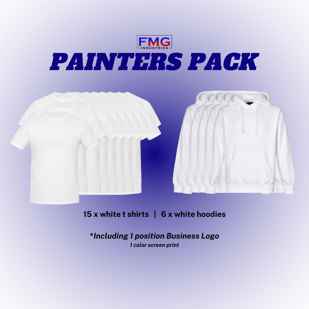 Painters Pack Workwear tees hoodies