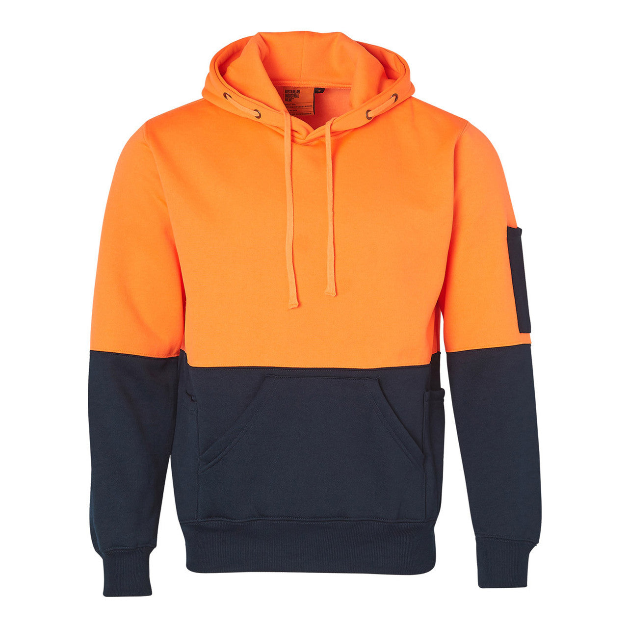 SW38 HI-VIS TWO TONE FLEECY HOODIE UNISEX