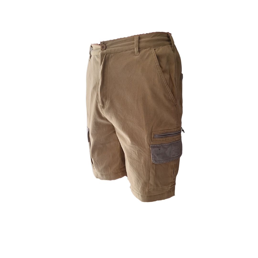 Tan Cargo Shorts