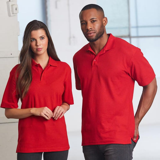 PS11 Unisex Plain Pique Polo Shirts
