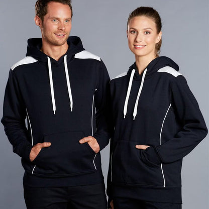 FL19 Unisex Contrast Fleece Hoodie Jumper