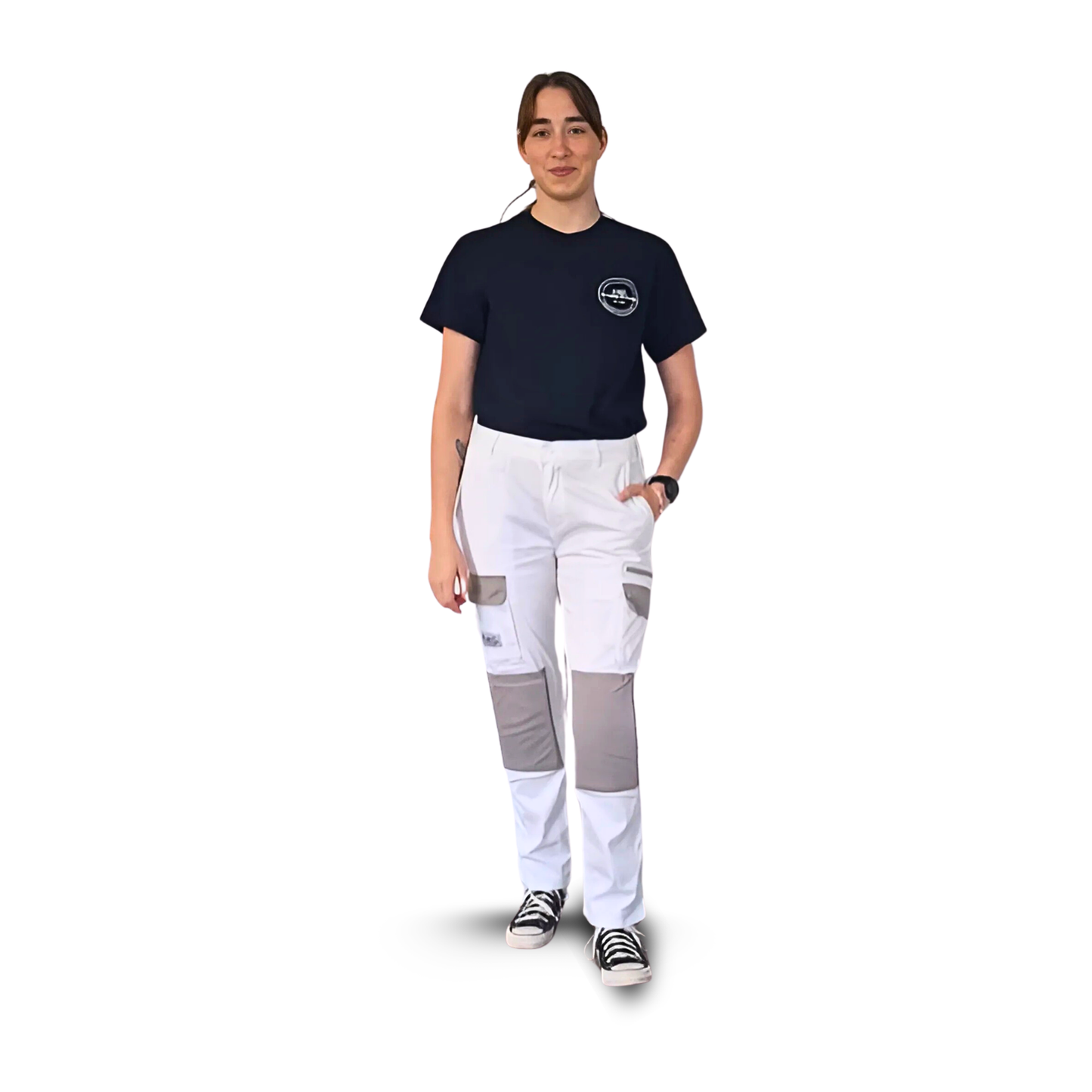 Womens Painters Cargo Pants with Kneepads