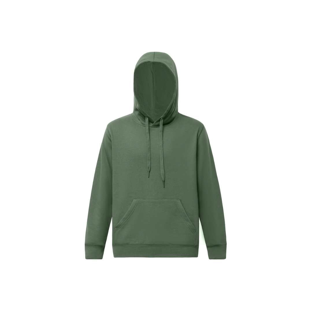 Close Front Fleece Hoodie