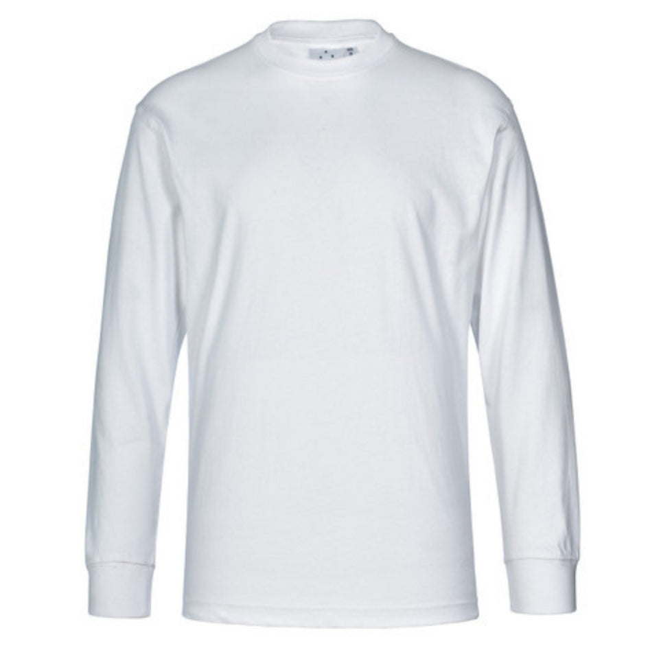 TS02 Mens Plain Cotton Jersey Long Sleeve Tshirt