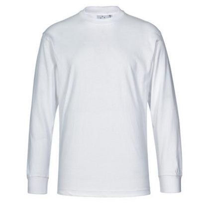 TS02 Mens Plain Cotton Jersey Long Sleeve Tshirt