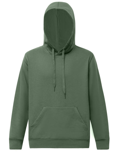 FL09  UNISEX PASSION FLEECE CONTRAST CLOSED-FRONT HOODIE