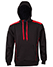 FL19 Unisex Contrast Fleece Hoodie Jumper