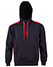 FL19 Unisex Contrast Fleece Hoodie Jumper