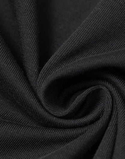 5 PACK | Mens Premium Crew Neck Tee: Black & White