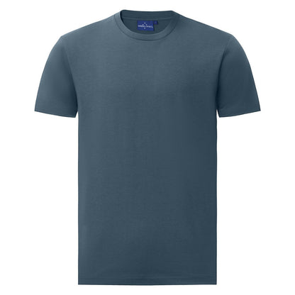 5 PACK | Mens Premium Crew Neck Tee BUNDLE: Slate Blue