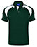 PS61  Mens CoolDry Contrast Short Sleeve Panels Polo Shirt
