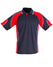 PS61  Mens CoolDry Contrast Short Sleeve Panels Polo Shirt