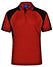 PS61  Mens CoolDry Contrast Short Sleeve Panels Polo Shirt