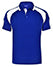 PS61  Mens CoolDry Contrast Short Sleeve Panels Polo Shirt