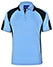 PS61  Mens CoolDry Contrast Short Sleeve Panels Polo Shirt