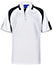 PS61  Mens CoolDry Contrast Short Sleeve Panels Polo Shirt