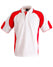 PS61  Mens CoolDry Contrast Short Sleeve Panels Polo Shirt