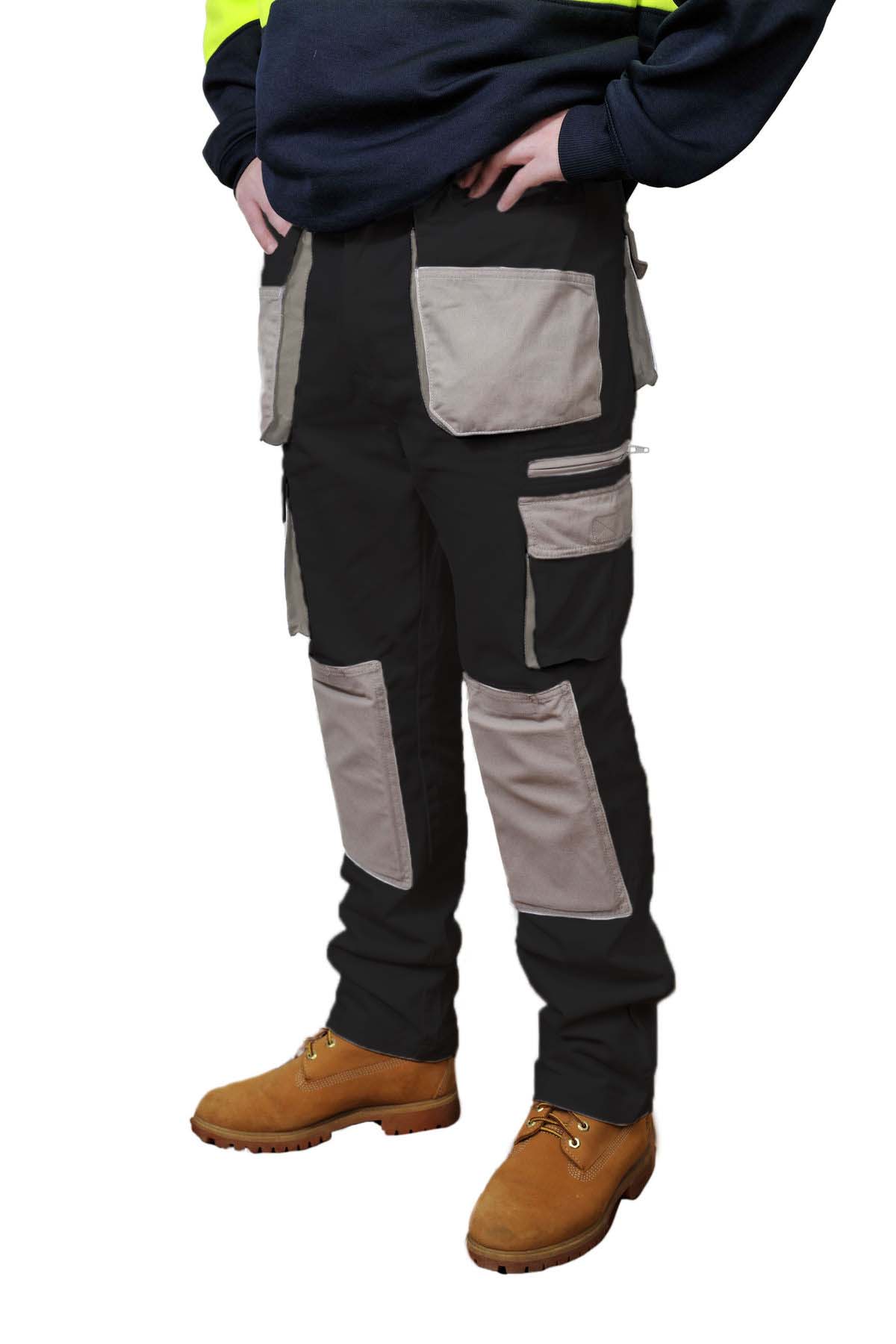 Men's Painters Cargo Trousers with Kneepads