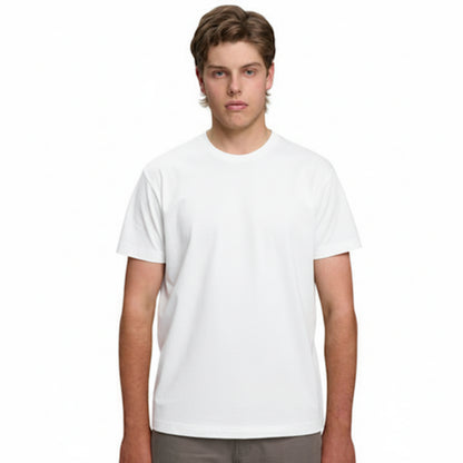 5 PACK | Mens Premium Crew Neck Tee: White