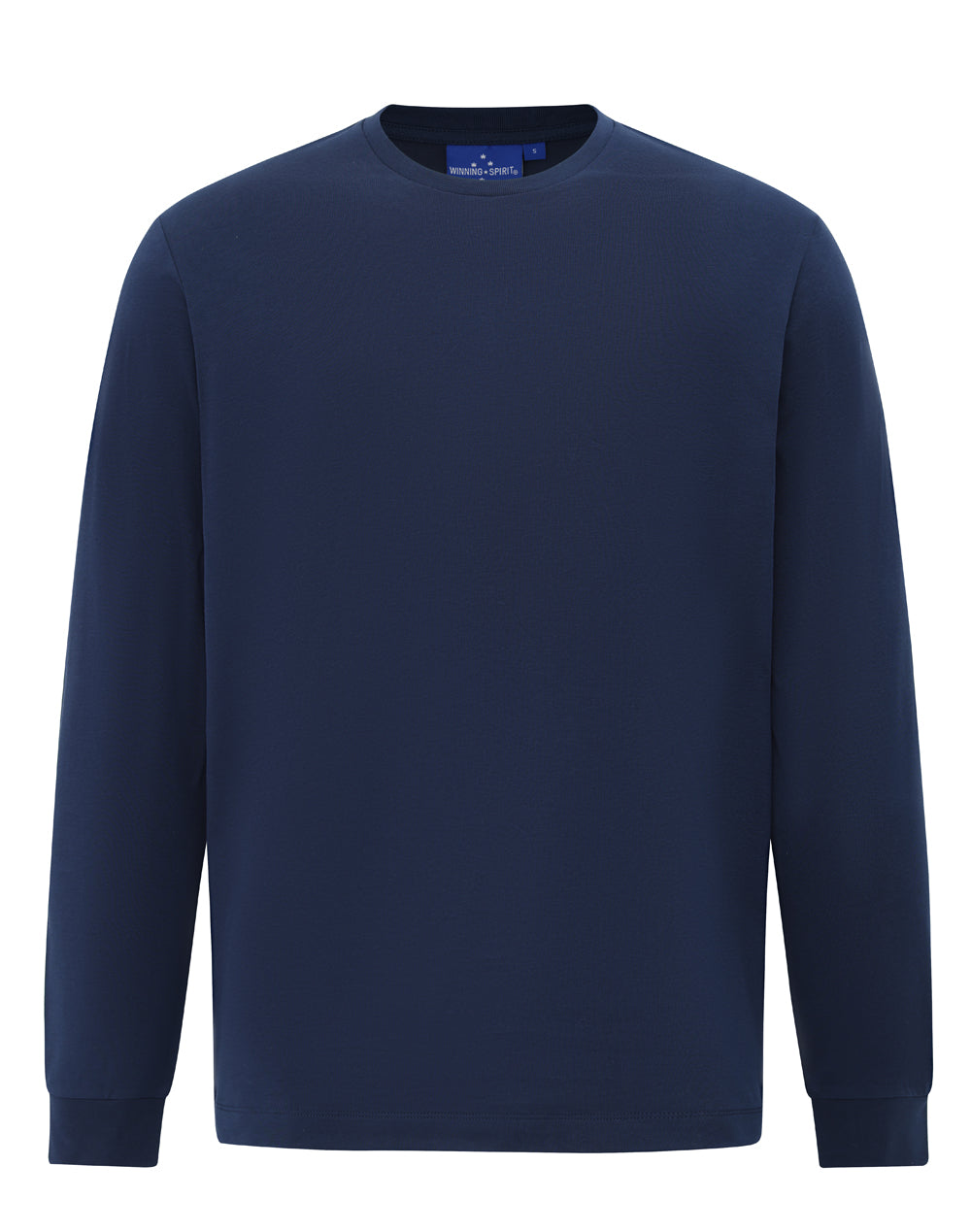 TS47 Mens Premium Cotton Face Jersey Long Sleeve T-Shirt